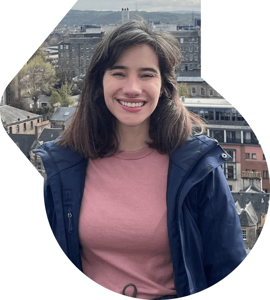 Bia gives a testimonial